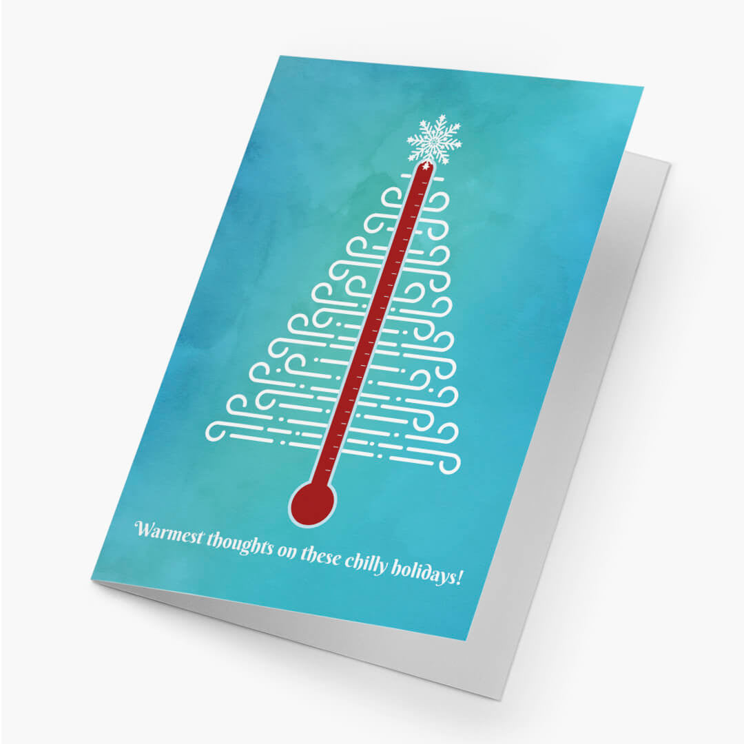 HVAC Tree Christmas Card