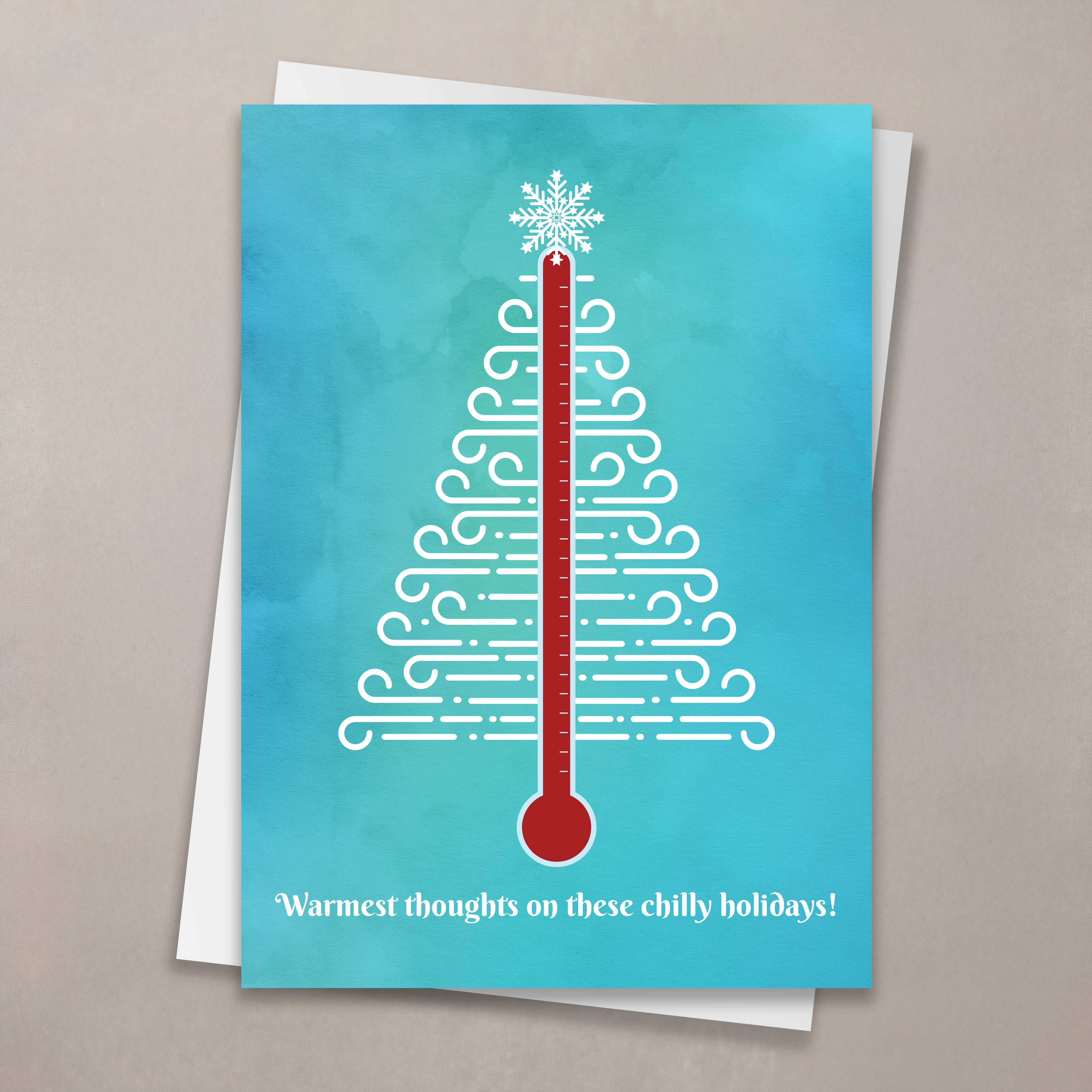 HVAC Tree Christmas Card