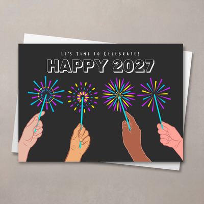 Happy 2027 New Year Card