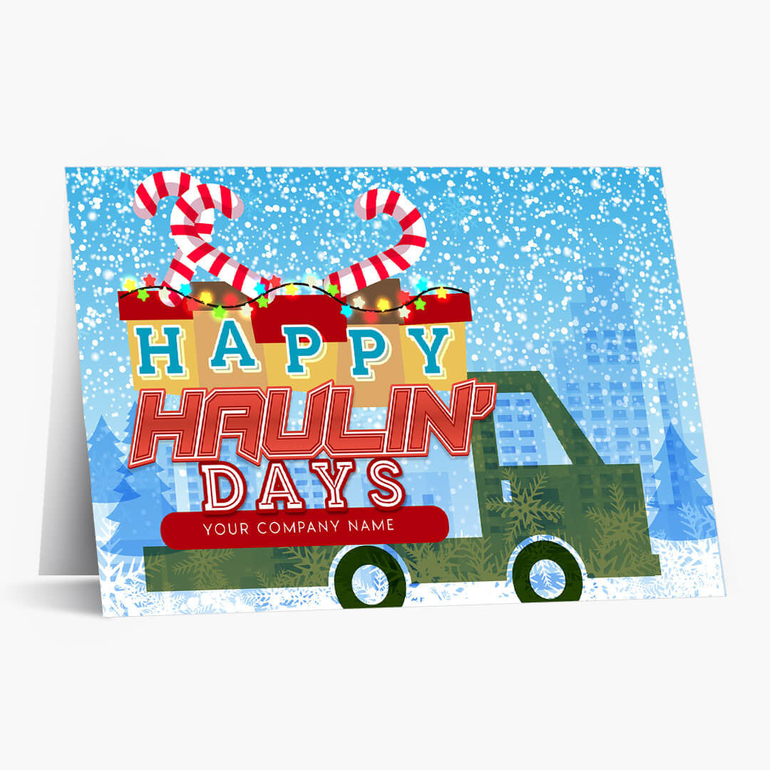 Haulin Days Christmas Card