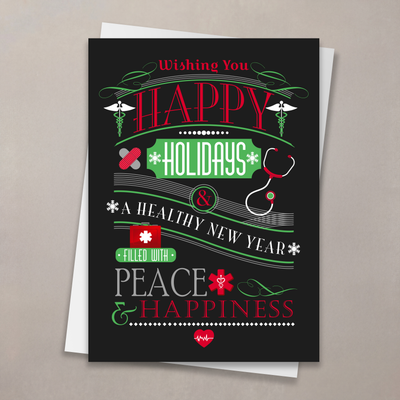 Healthy New Year Card