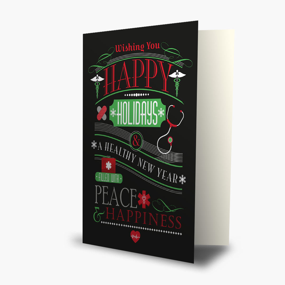 Healthy New Year Card