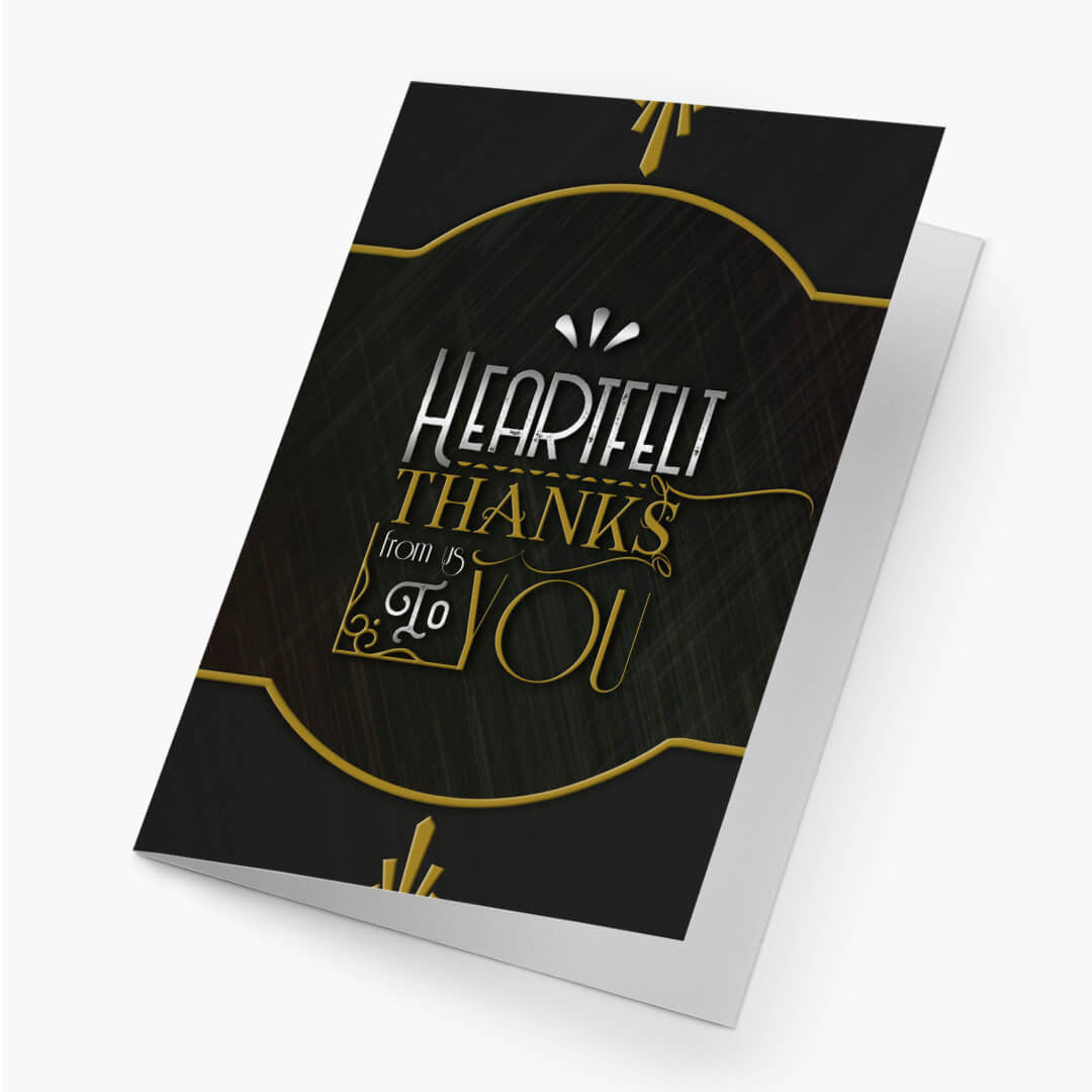 Heartfelt Thanks Card