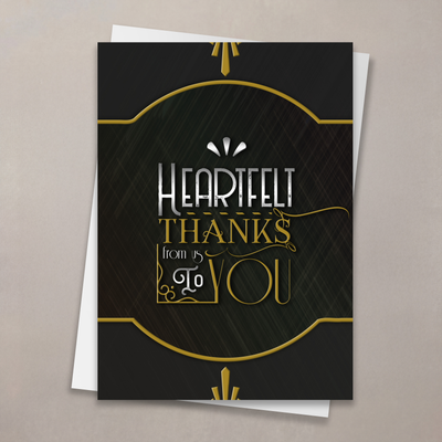 Heartfelt Thanks Card