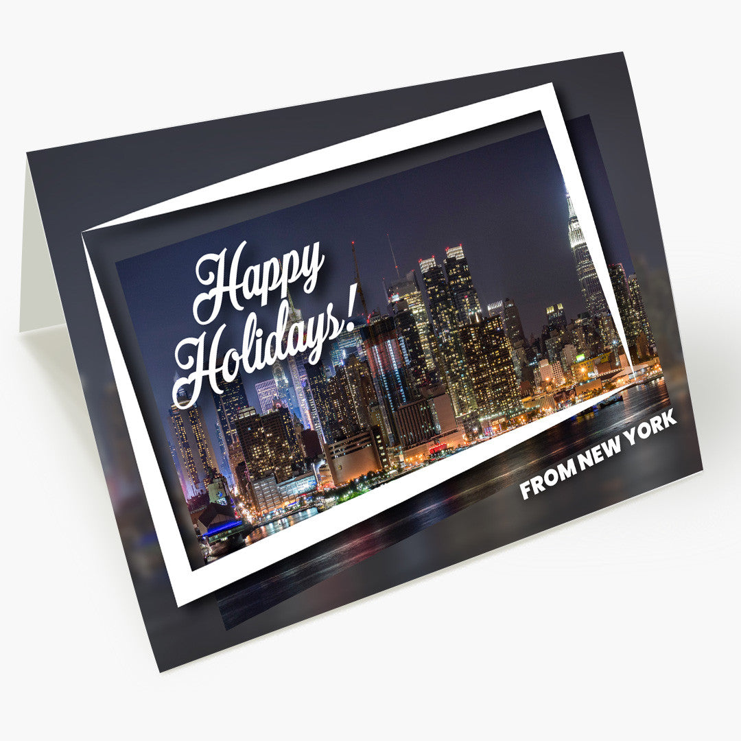 Holiday City Postcards - New York Christmas Card