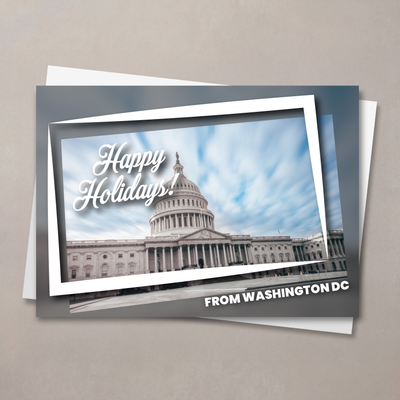 Holiday City Postcards - Washington DC Christmas Card