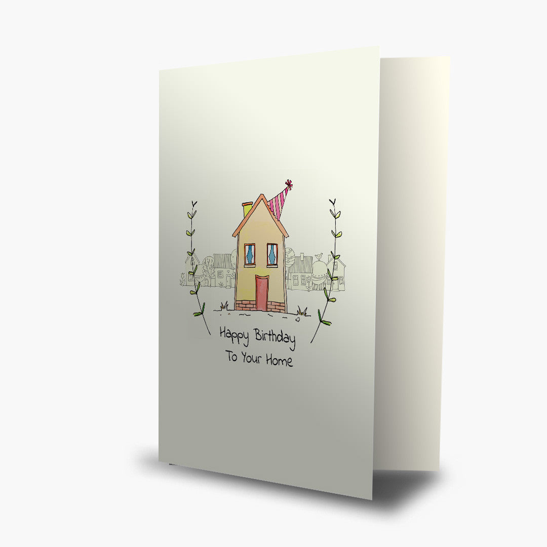 Happy House Birthday Card