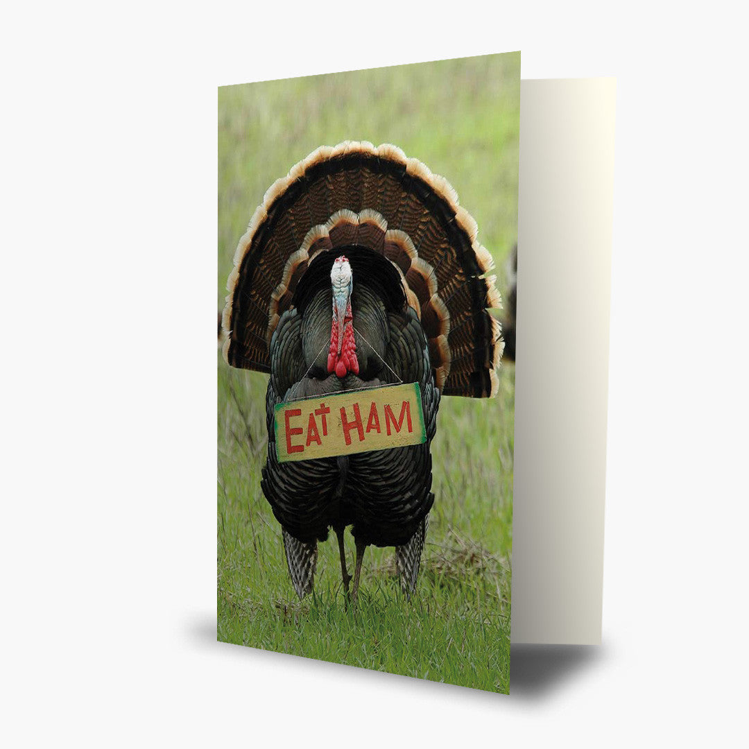 Humorous Turkey Thanksgiving Card