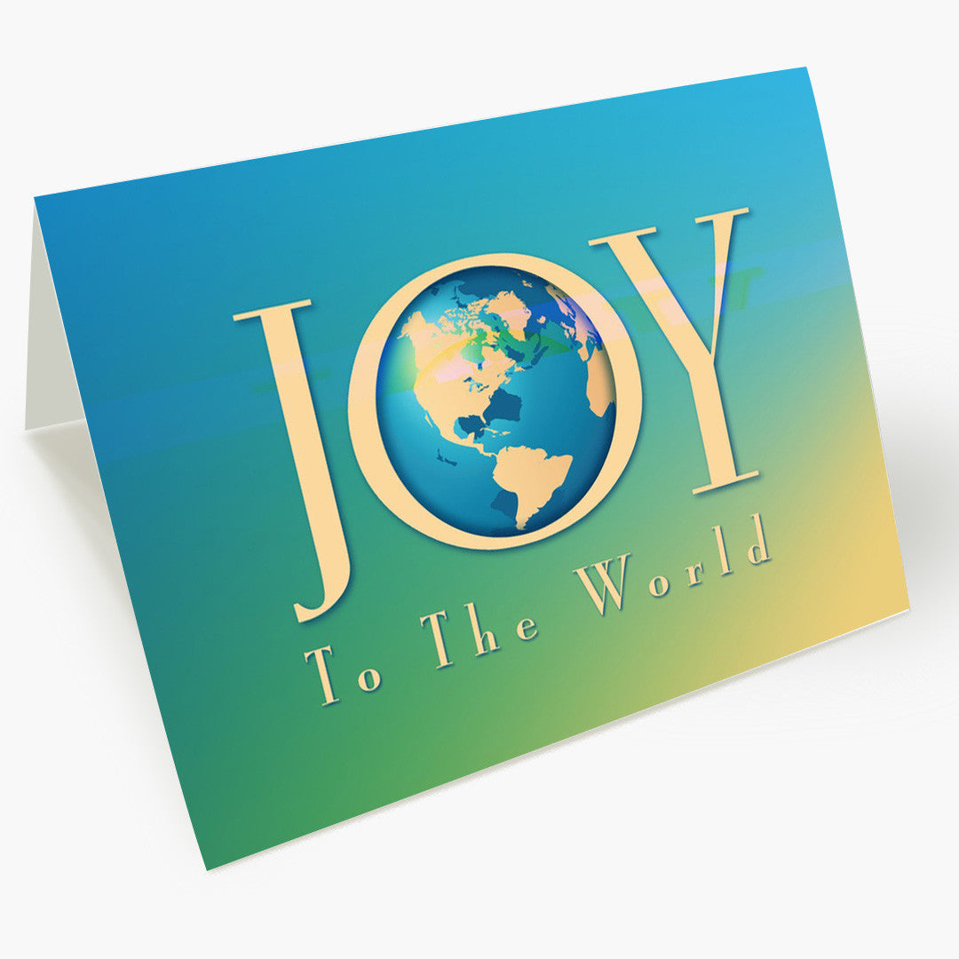 Joy To The World Holiday Card