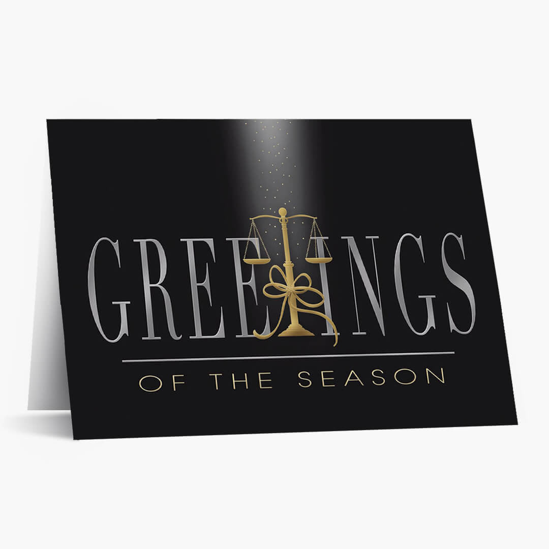 Judicial Greetings Christmas Card