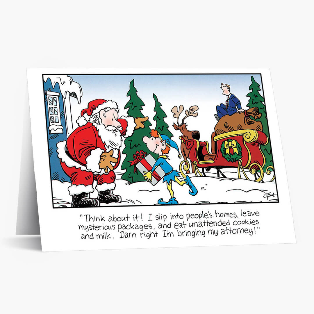 Just In Case Holiday Card