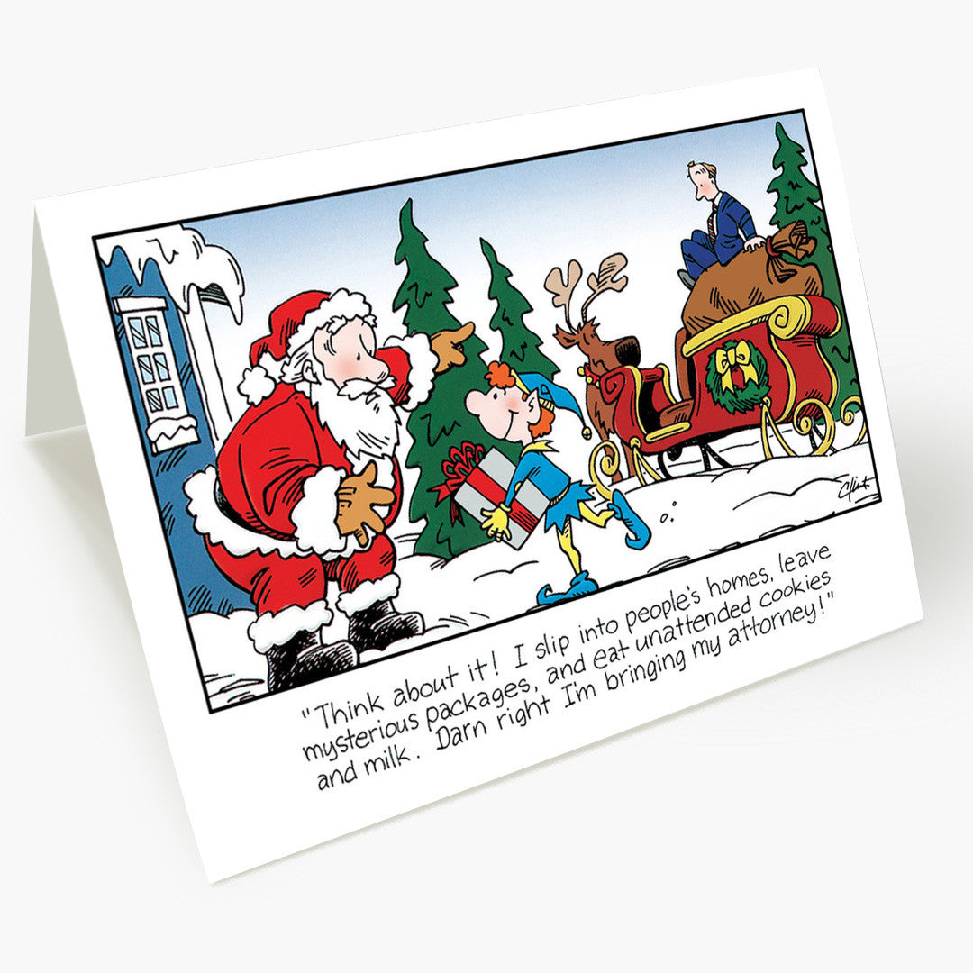 Just In Case Holiday Card