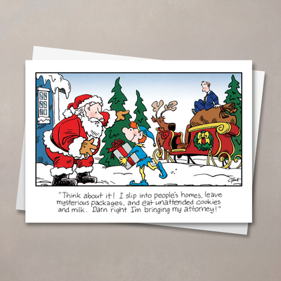 Just In Case Holiday Card