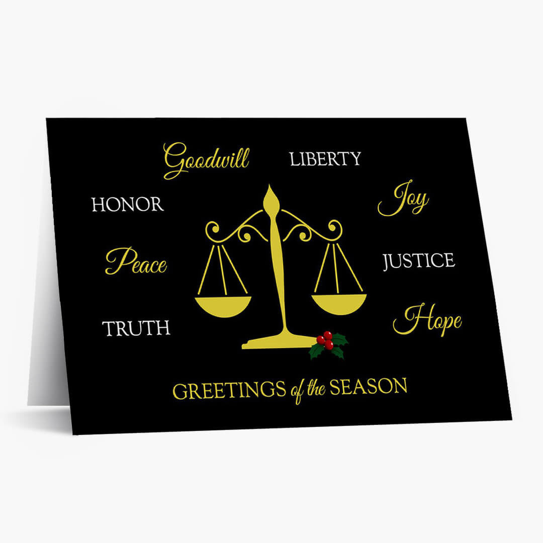 Legal Greetings Christmas Card