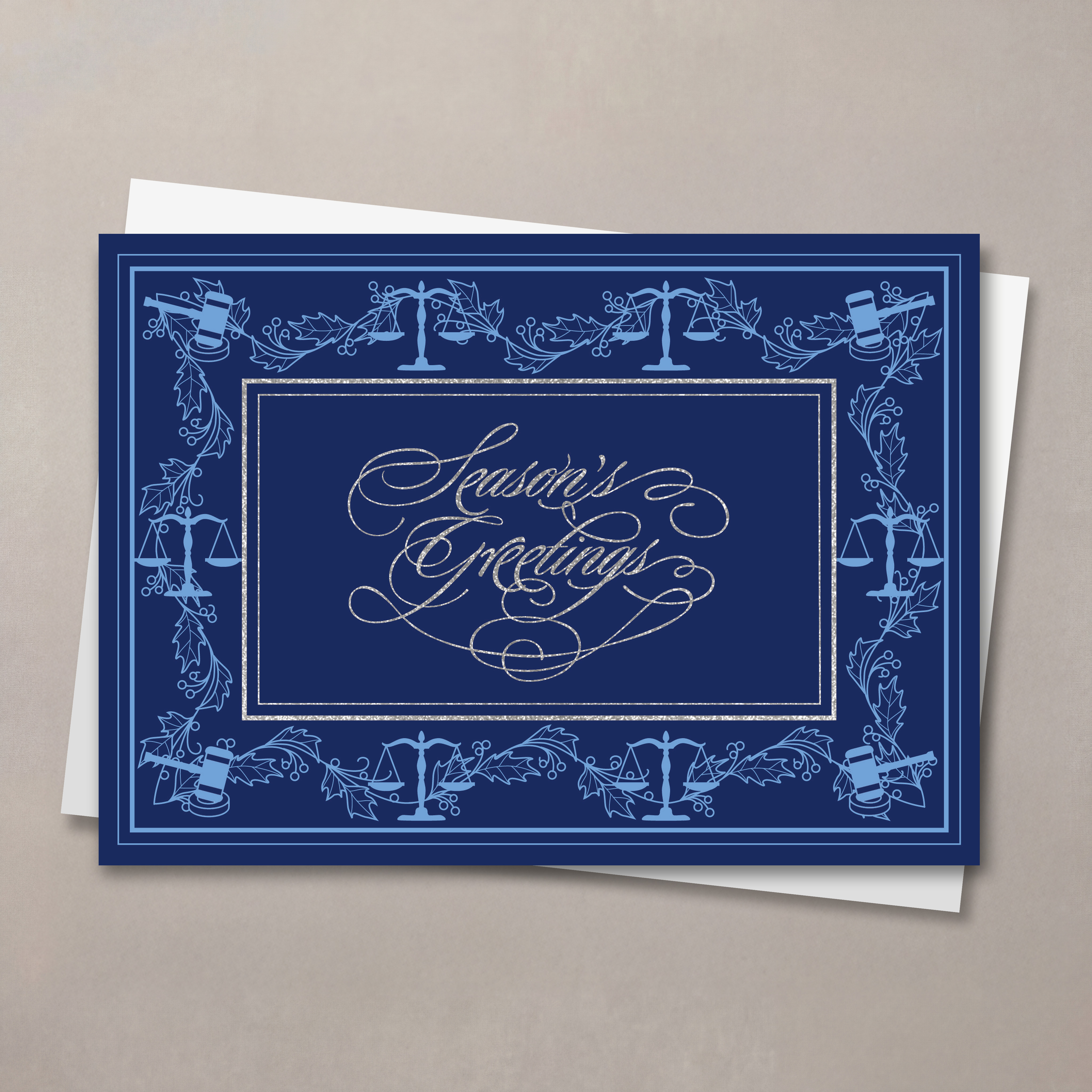 Legal Season's Greetings Christmas Card