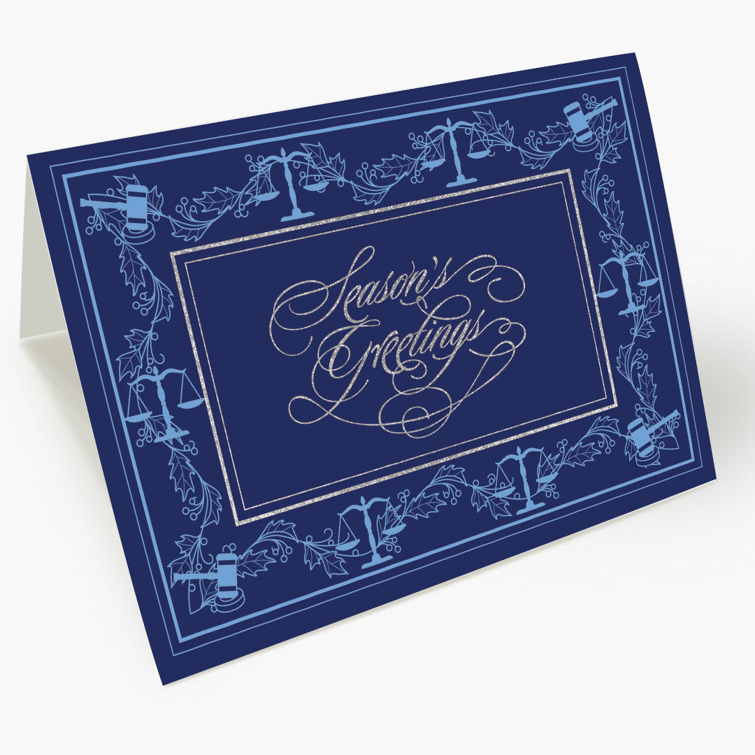 Legal Season's Greetings Christmas Card