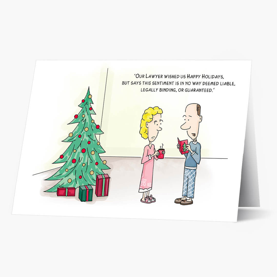 Legal Wishes Christmas Card