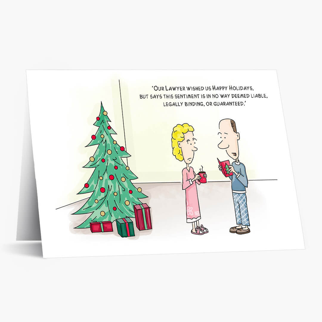 Legal Wishes Christmas Card