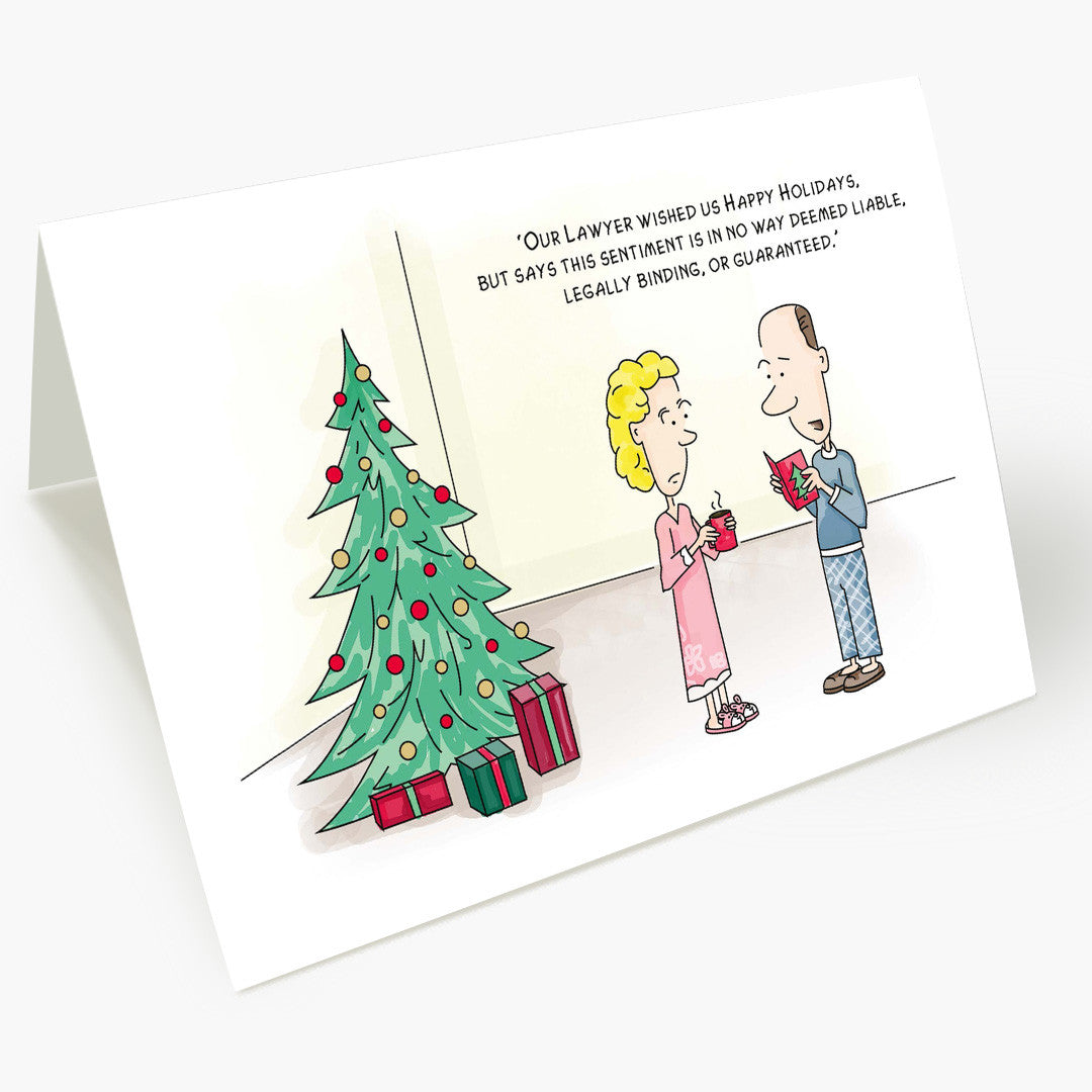 Legal Wishes Christmas Card