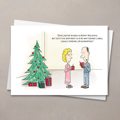 Legal Wishes Christmas Card