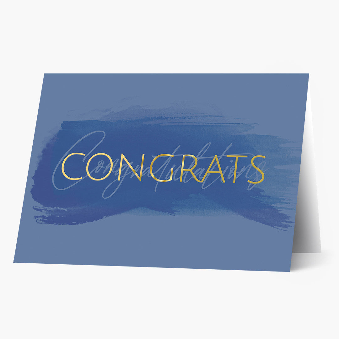 Congratulations Brushstroke