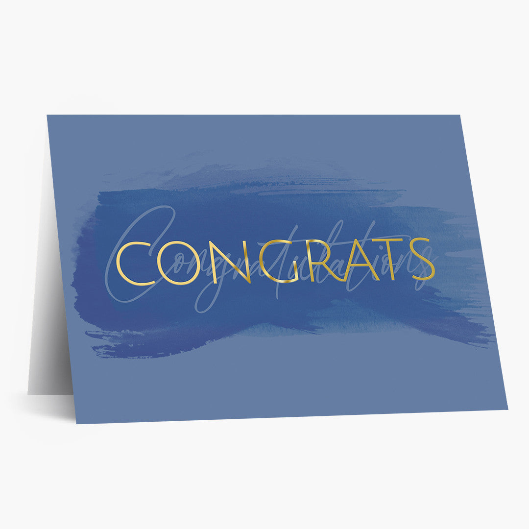 Congratulations Brushstroke