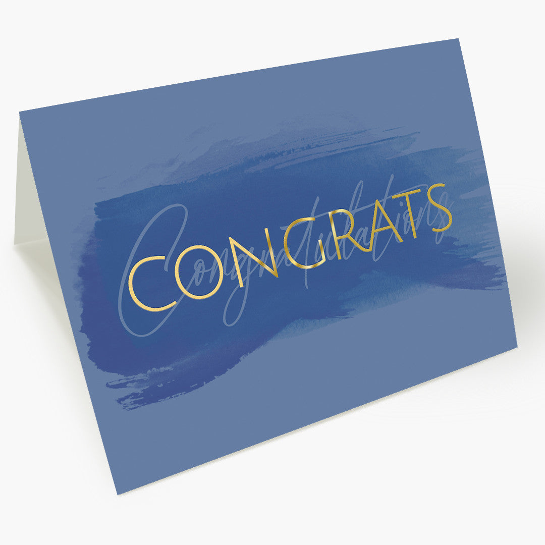 Congratulations Brushstroke