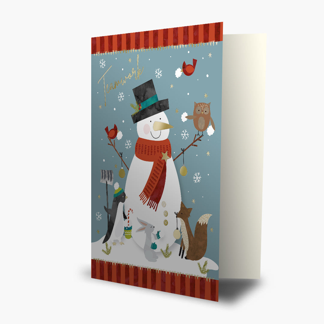 Snowman Building
