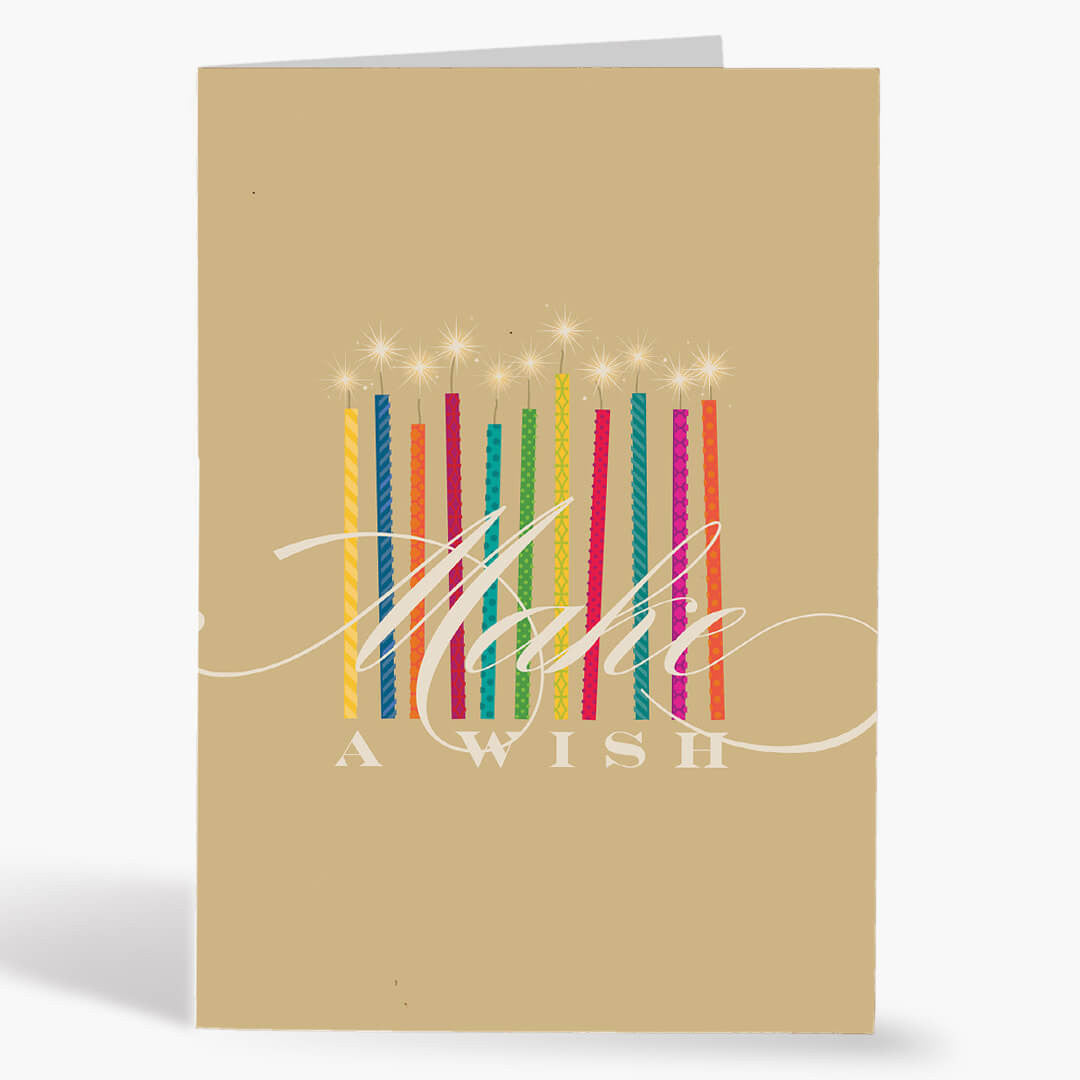 Make Your Wish Birthday Card