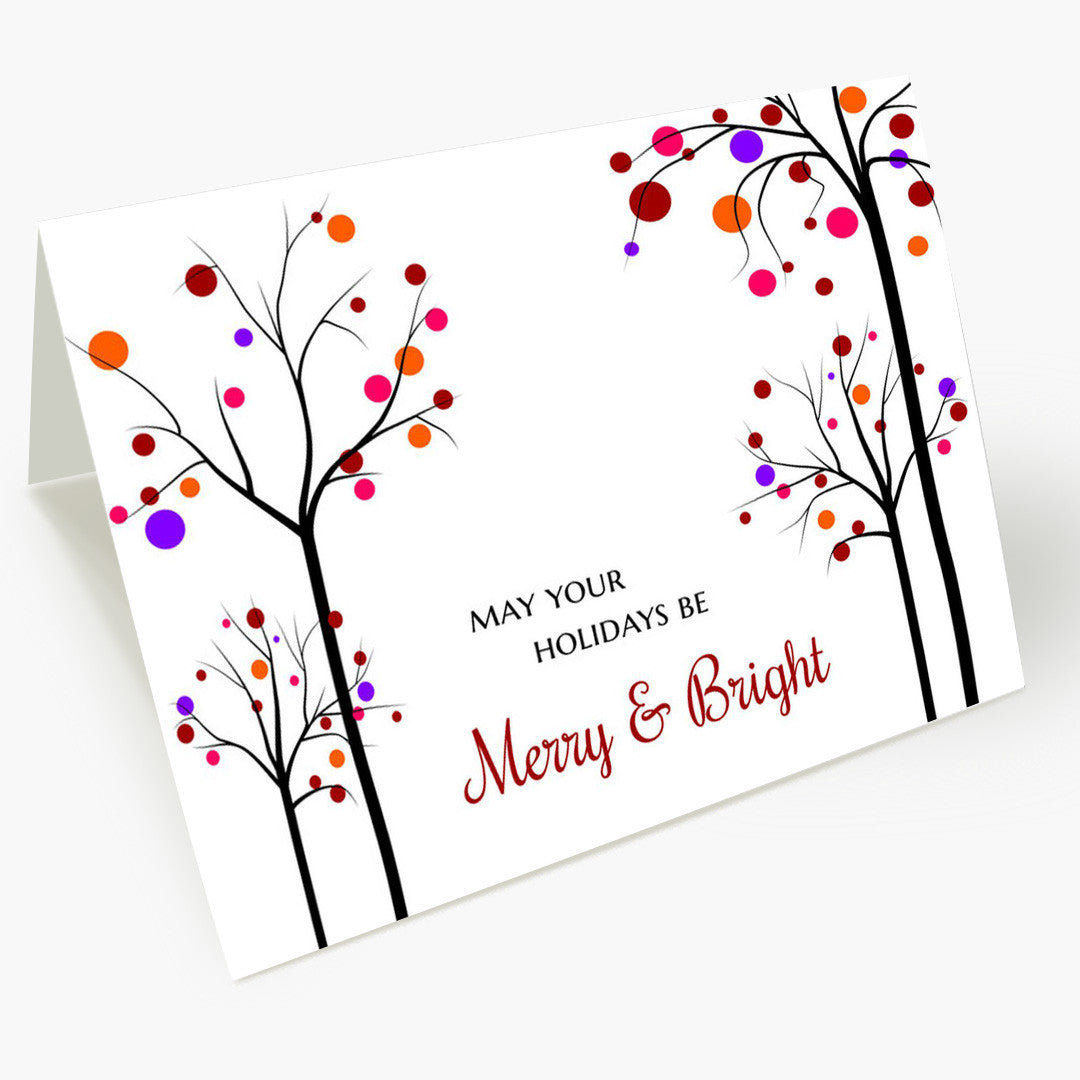 Merry and Bright Christmas Card