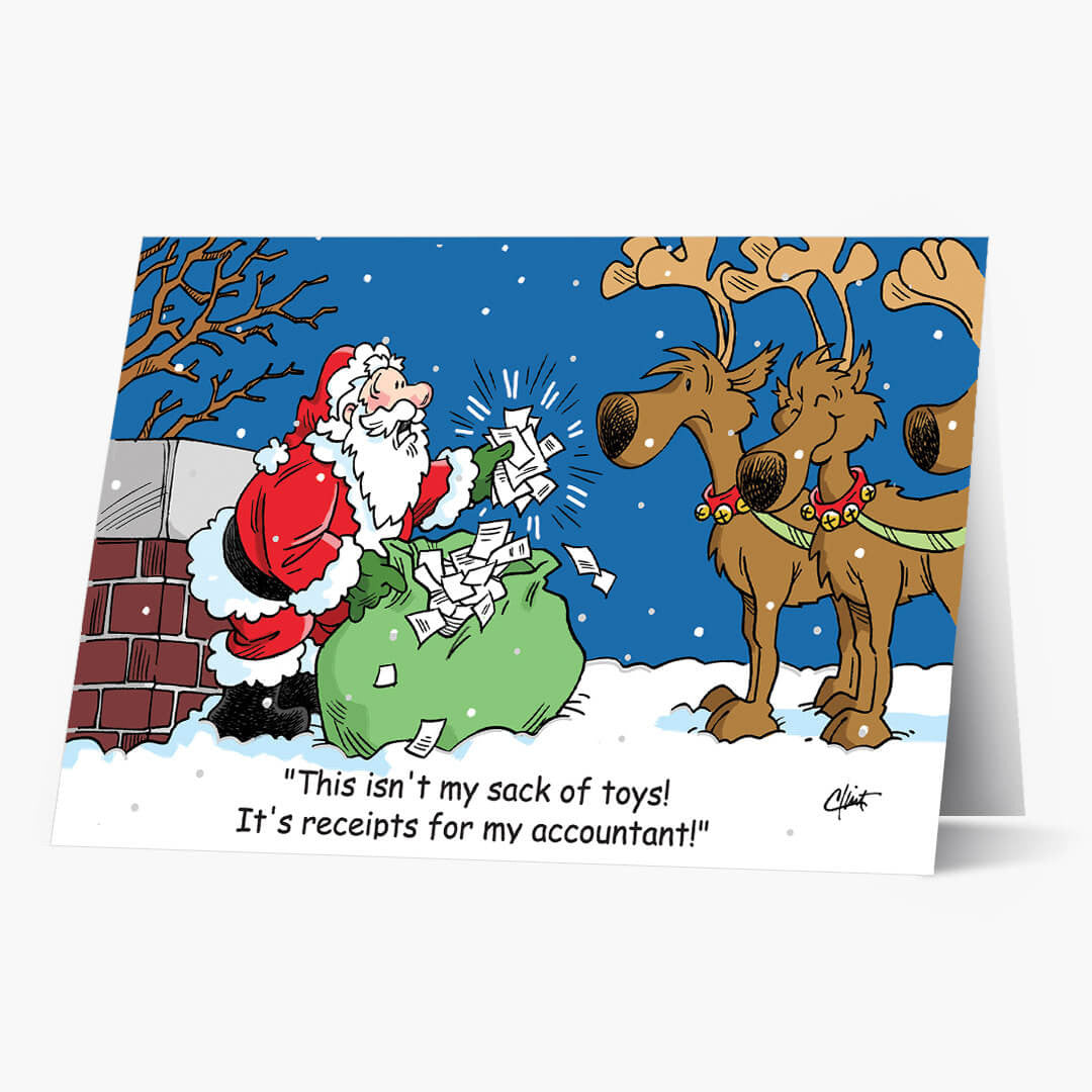 Miscalculated Exchange Holiday Card