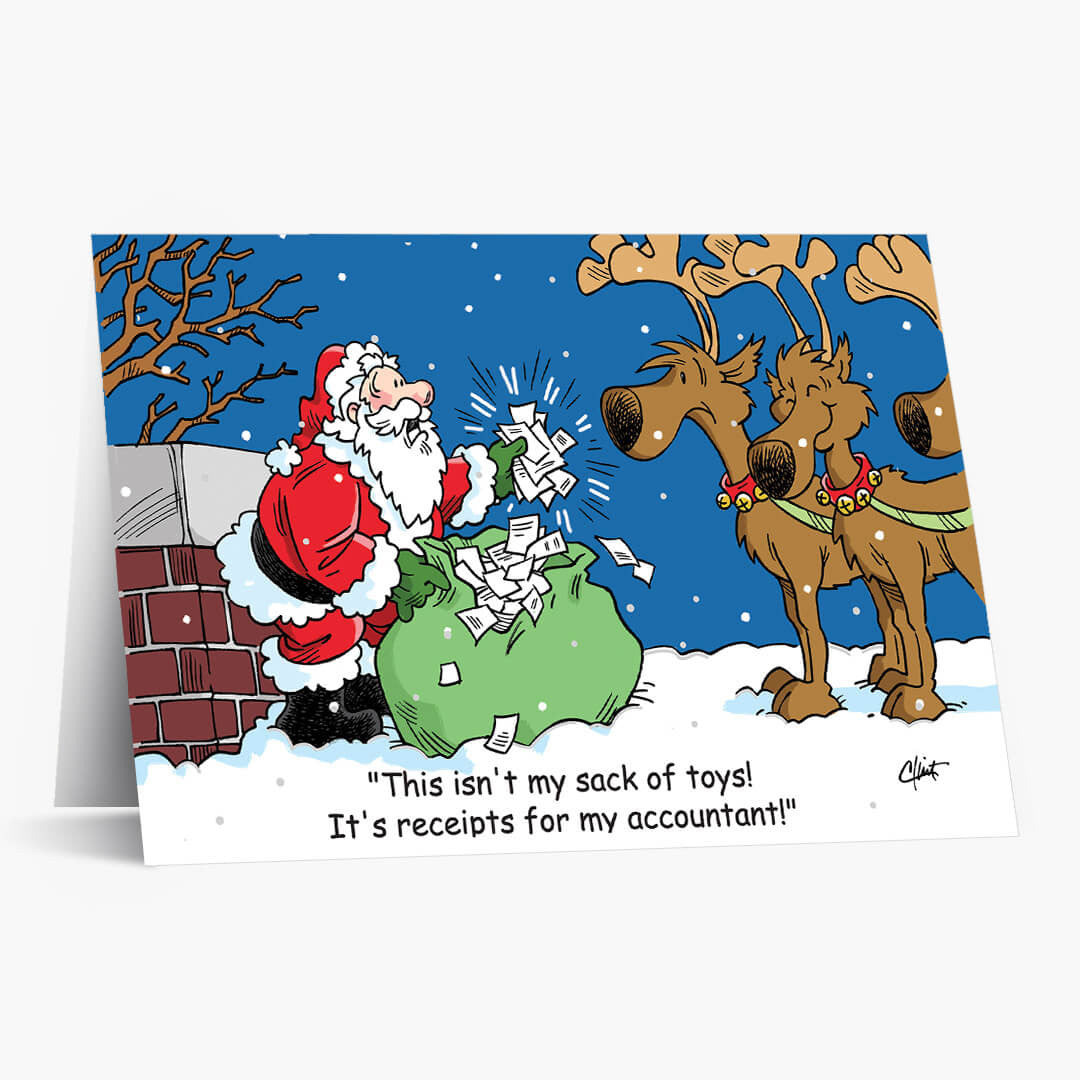 Miscalculated Exchange Holiday Card