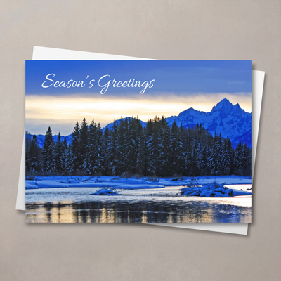 Mountain Beauty Christmas Card