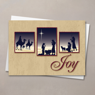 Nativity Joy Christmas Card