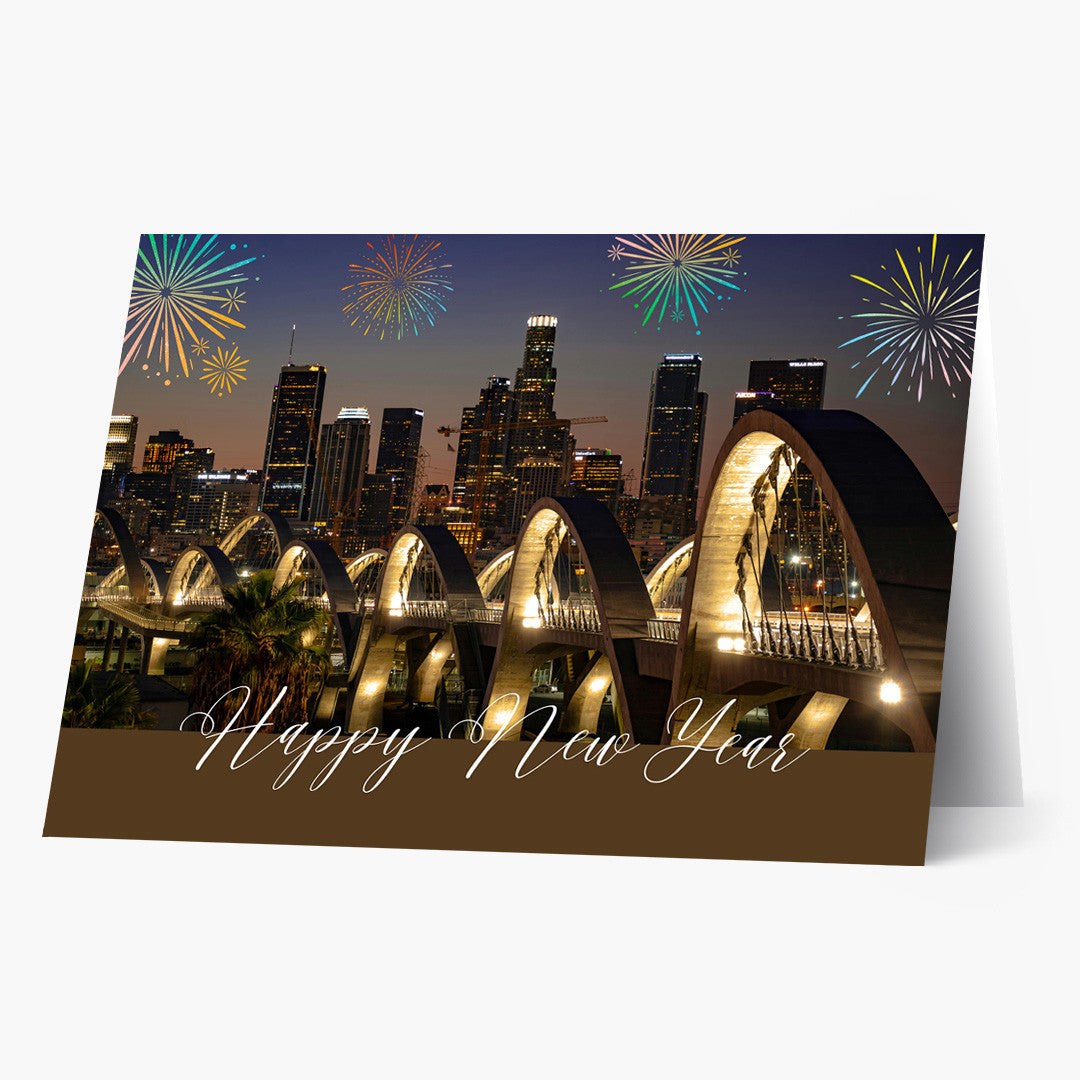 New Year Cityscape Radiance - Los Angeles
