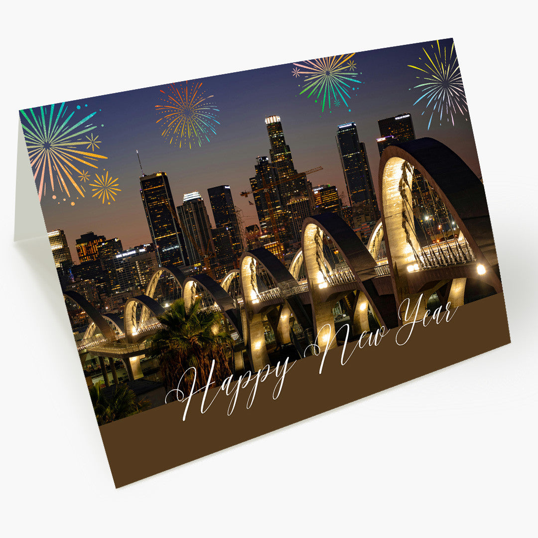 New Year Cityscape Radiance - Los Angeles