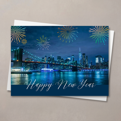 New Year Cityscape Radiance - New York City