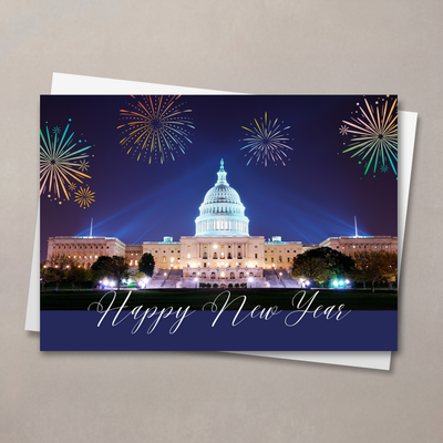 New Year Cityscape Radiance - Washington DC