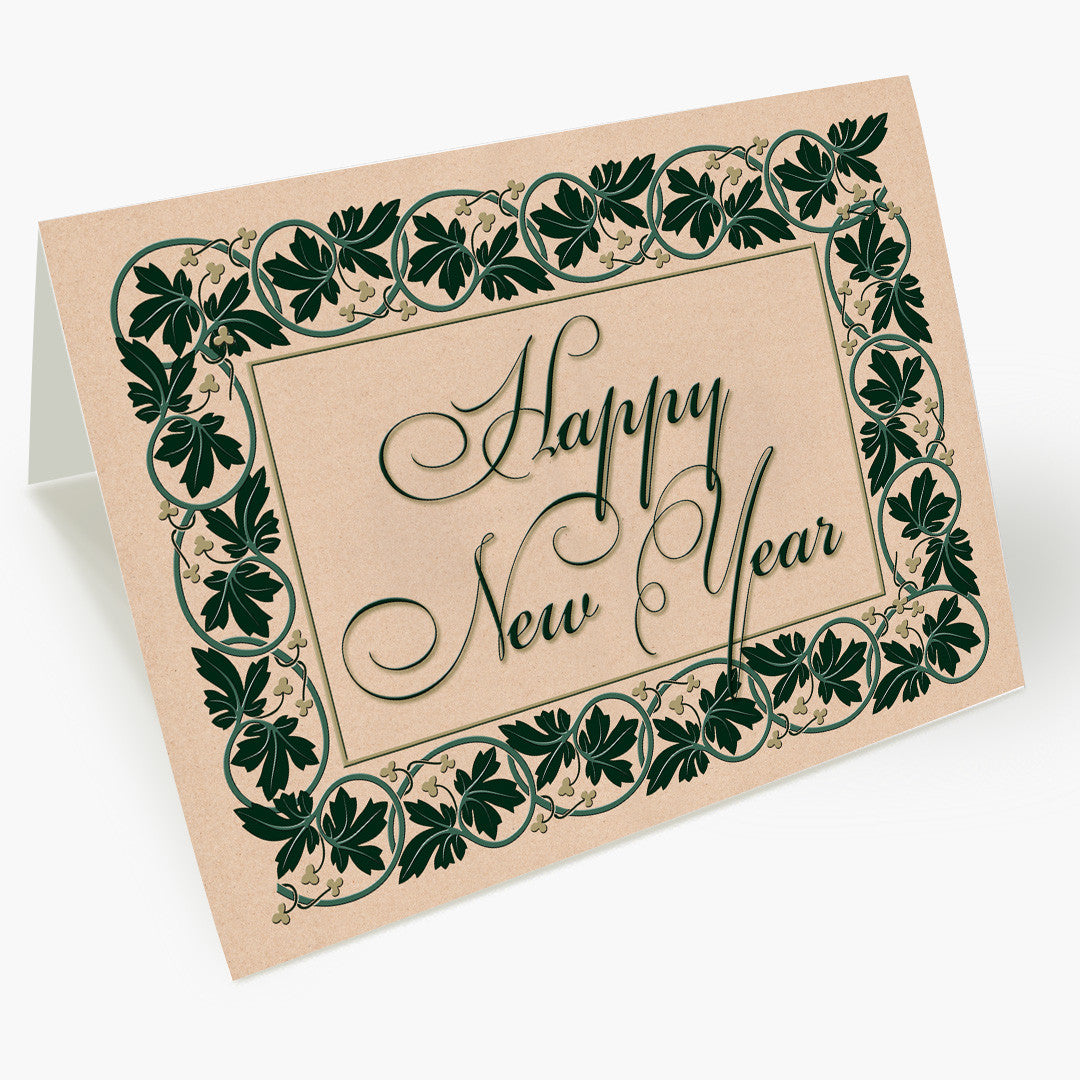 New Year Ivy Card
