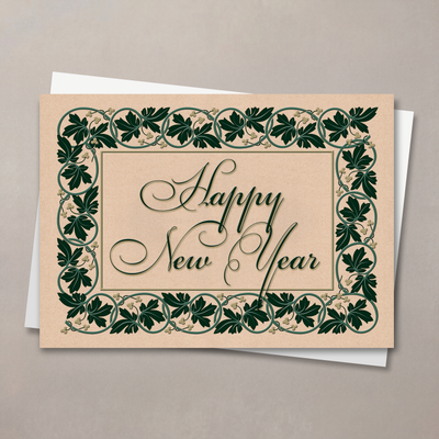 New Year Ivy Card