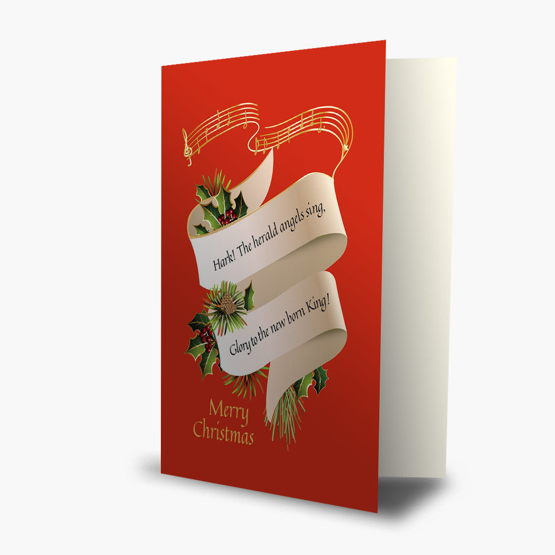 Newborn King Christmas Card