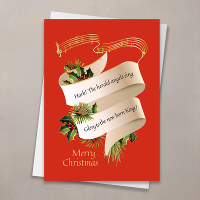 Newborn King Christmas Card