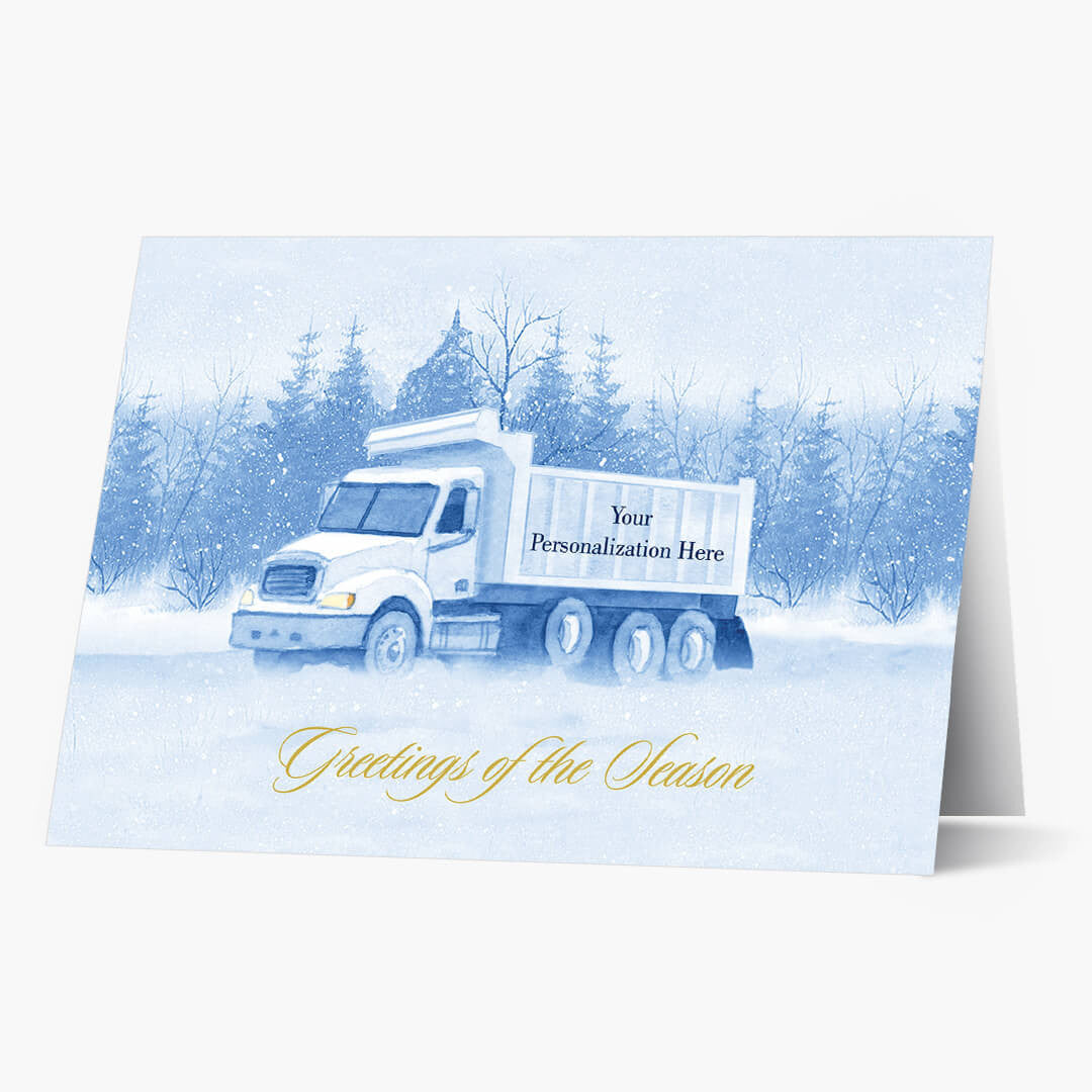 On The Road Christmas Card