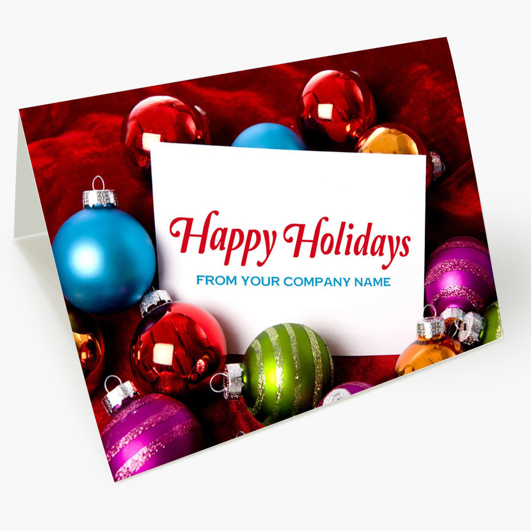 Ornamental Greetings Holiday Card