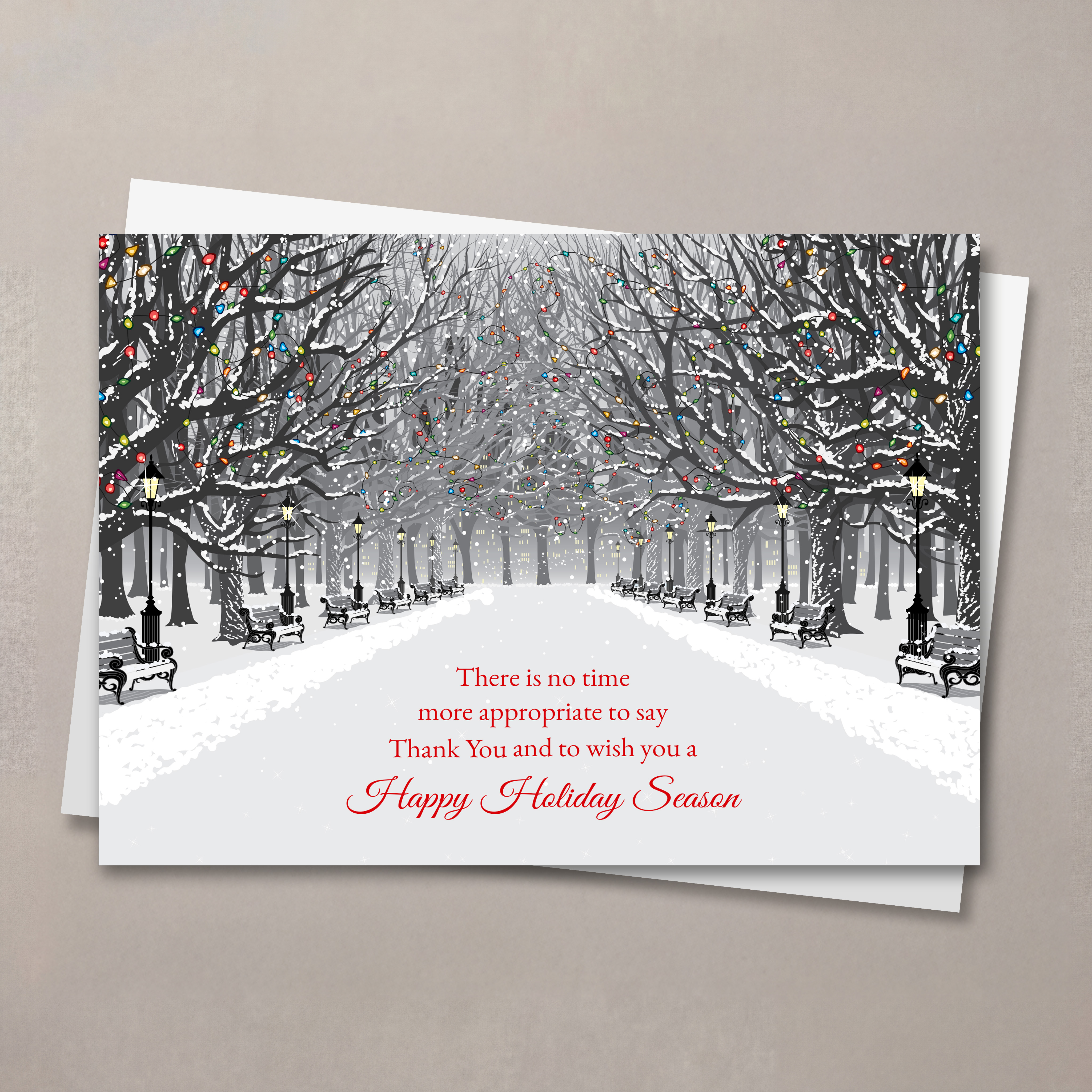 Path Of Appreciation Christmas Card