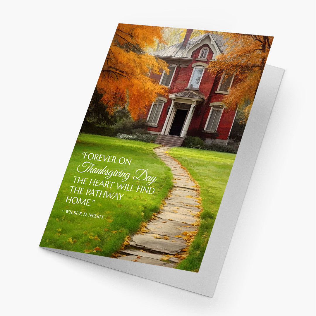 Pathway Home Thanksgiving Card