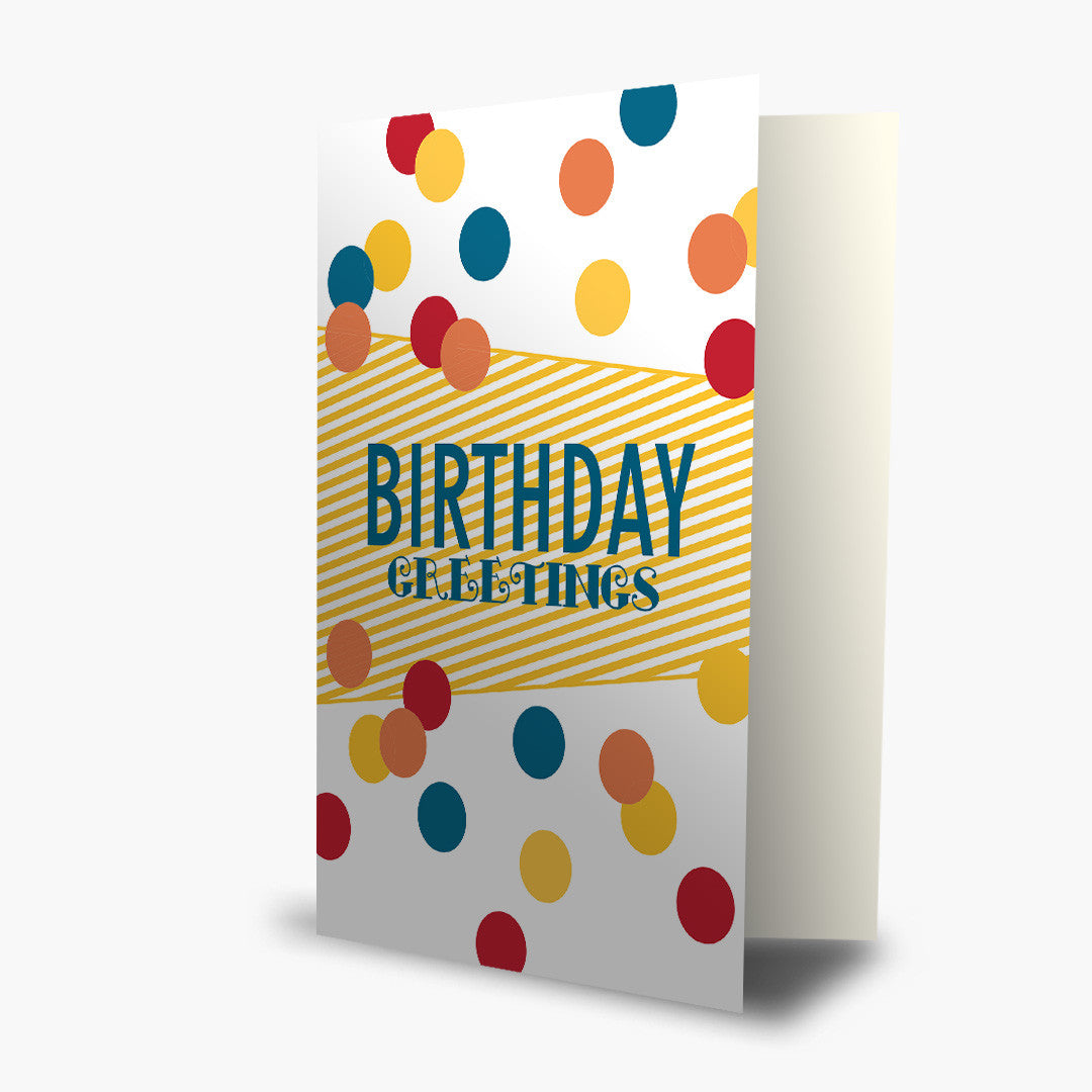 Patterned Birthday Card