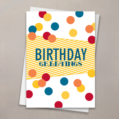 Patterned Birthday Card