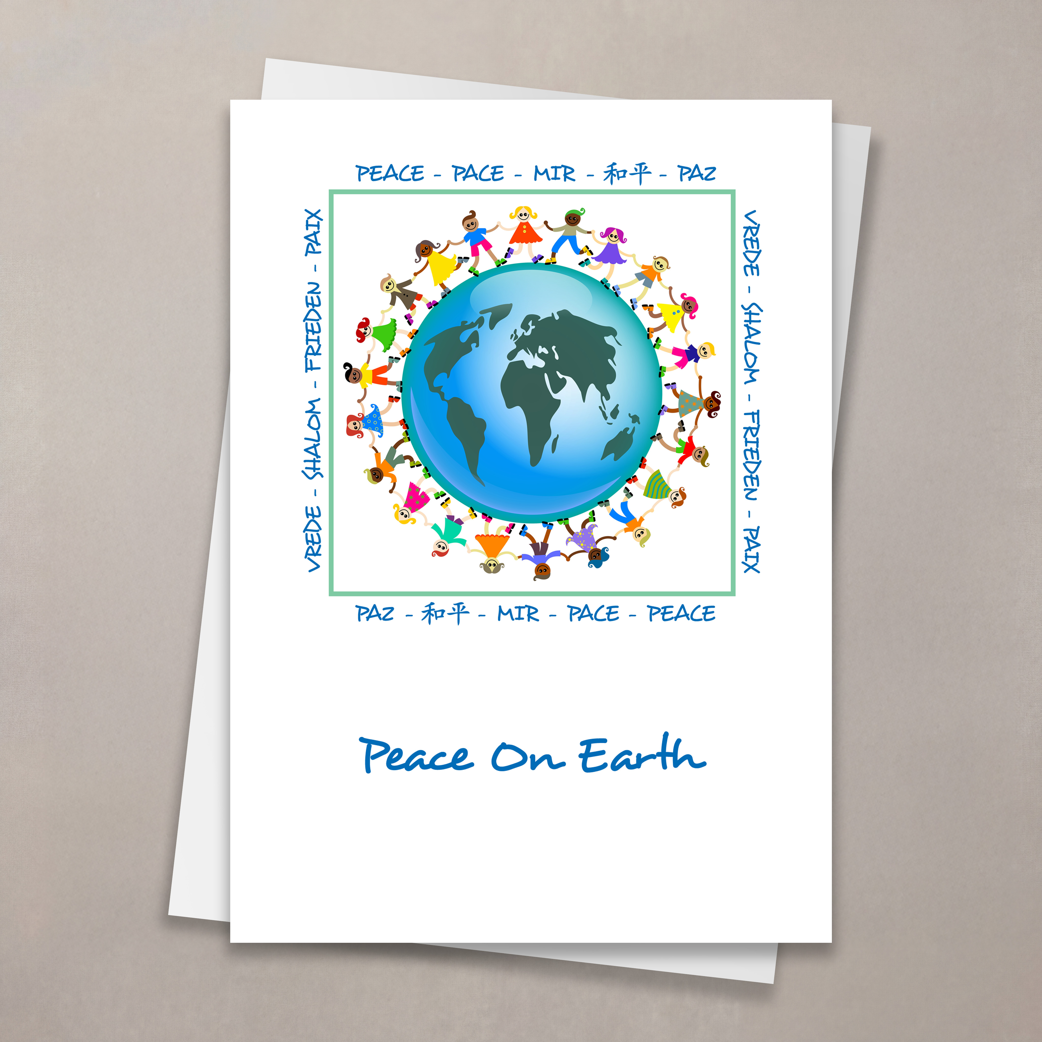 Peace On Earth Holiday Card