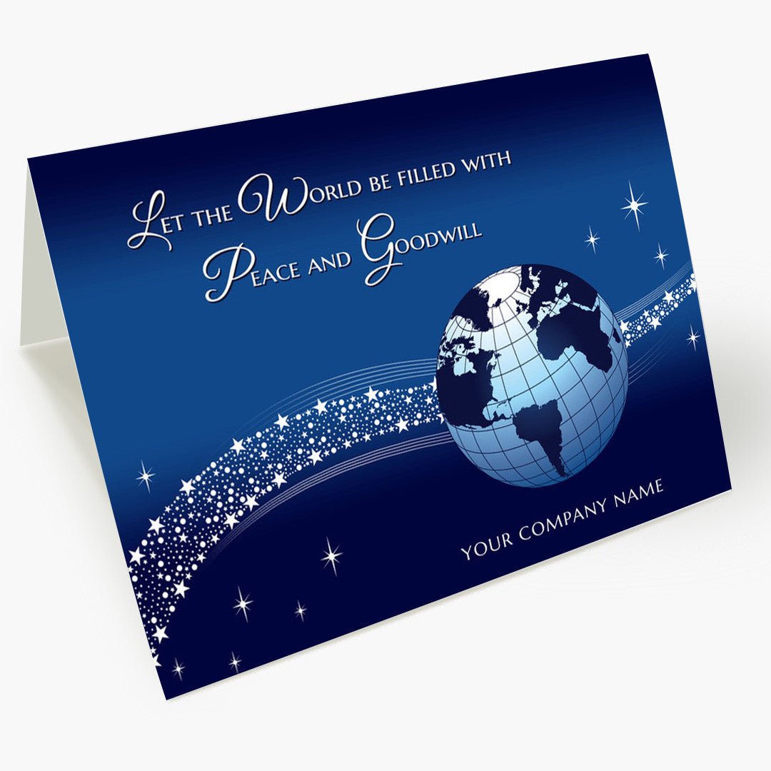 Peace and Goodwill Christmas Card